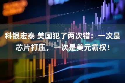 科银宏泰 美国犯了两次错：一次是芯片打压，一次是美元霸权！