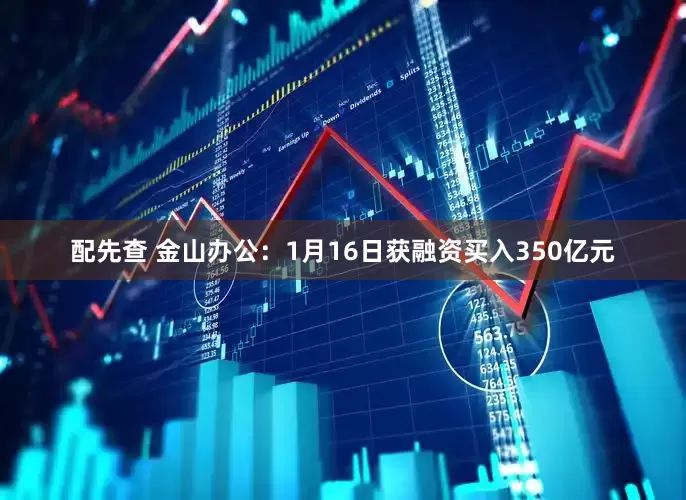 配先查 金山办公：1月16日获融资买入350亿元